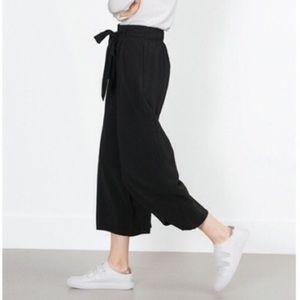 Navy Zara Culotte